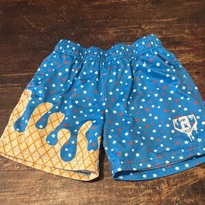 Vibrant Starry Kids Shorts